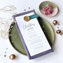 Eco Friendly Christmas Menu With Plantable Seed Paper, thumbnail 3 of 8