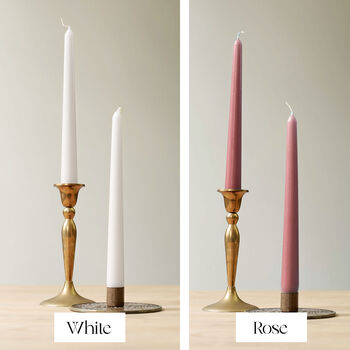 Taper Candles In Pastel Shades, 11 of 11