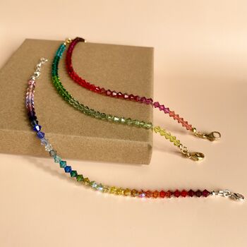 Rainbow S Crystal Bracelet, 7 of 7