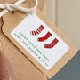 Personalised Christmas Stocking Labels, thumbnail 1 of 1