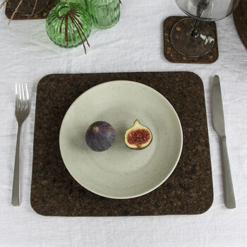Smoked Cork Placemats | Rectangle, 5 of 5