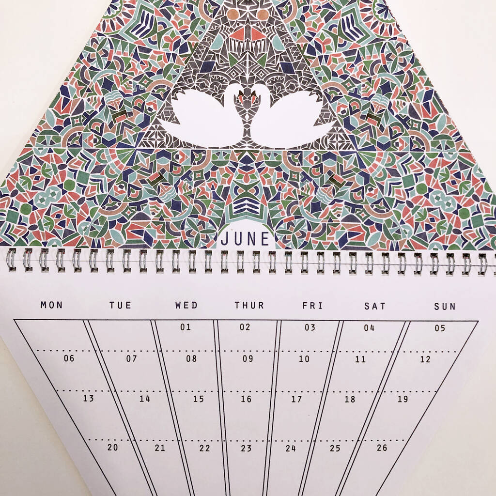 2022 Triangle Wall Calendar By Prism of Starlings