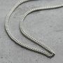 Men's Sterling Silver Curb Chain, thumbnail 3 of 7