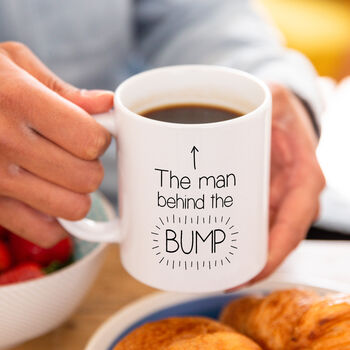 Dad To Be 'Man Behind The Bump' Mug, 4 of 9