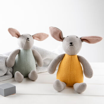 Organic Cotton Bunny Toy, 2 of 2