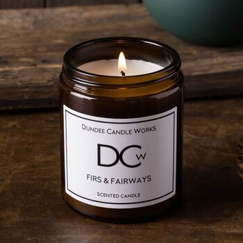 Firs And Fairways Coconut Wax Scented Candle, 3 of 5