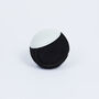 Black Upcycled Tennis Ball Bluetooth Speaker, thumbnail 6 of 9