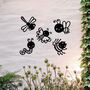 Insect Wall Art Set For Garden And Kids Decor Idea, thumbnail 4 of 10