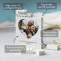 Personalised Keepsake Block Christmas Gift For Dad, thumbnail 3 of 9