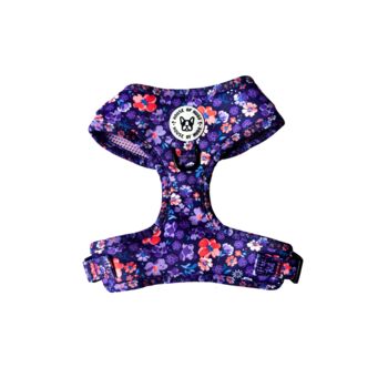 Ditsy Floral Adjustable Padded Dog Harness, 4 of 11