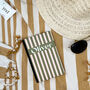 Personalised Striped Print Passport Holder, thumbnail 1 of 3