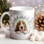 Personalised Christmas Basset Hound Break Through, thumbnail 6 of 10