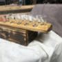 Cricket Bat Tequila Shot Glass Tray, thumbnail 6 of 7