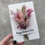 Dried Florals Mothers Day Card, thumbnail 1 of 4