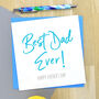 Best Dad Father's Day Card, thumbnail 1 of 3