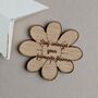'Amongst Your Favourite Flowers' Flower Pocket Token, thumbnail 1 of 2