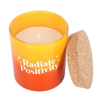 Radiate Positivity Lemon And Bergamot Candle, 3 of 3