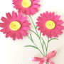 Get Well Soon Paper Daisy Posy Card, thumbnail 3 of 10