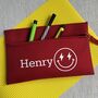 Personalised Stocking Filler Smiley Face Pencil Case, thumbnail 1 of 4