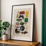 Personalised Favourite Things Illustration Print, thumbnail 2 of 12