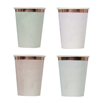 Pastel Watercolour Party Cups, 2 of 2