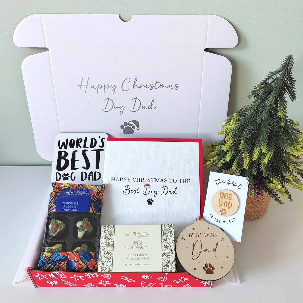 Best Dog Dad Christmas Gift Set, 1 of 12