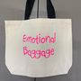 Emotional Baggage Shopper With Zip, thumbnail 5 of 5