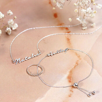 Personalised Sterling Silver Name Necklace, 9 of 10