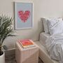 Fall Asleep Bedroom Quote Print, thumbnail 3 of 4