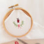 Embroidered Ladybird Woman's Handkerchief, thumbnail 3 of 4