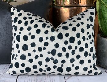 Dalmatian Print Velvet Cushions, 8 of 12