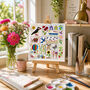 Summer Splendour Hand Embroidery Kit, thumbnail 1 of 12