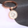 1936 90th Birthday Silver Threepence Coin Keyring Gift, thumbnail 3 of 5