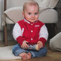 Personalised Varsity Jacket For Children Baby Gift For Boy Or Girls, thumbnail 3 of 5