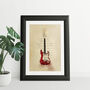 Set Of Musical Instrument Prints, thumbnail 2 of 5