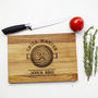 Personalised Bbq Serving /Chopping Oak Board, thumbnail 1 of 4