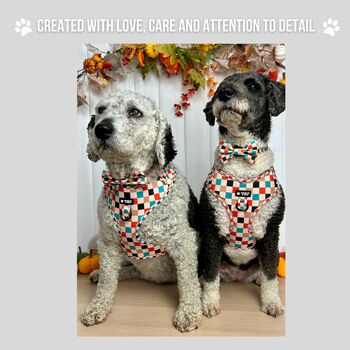 Patchwork/Plaid Dog Collar, 3 of 3