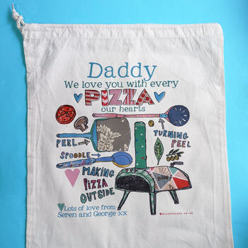 Personalised Pizza Oven Tools Bag, 2 of 12