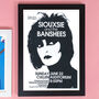 Personalised Siouxsie And The Banshees Concert Poster, thumbnail 1 of 8