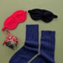 Pure Cashmere Soft Knitted Sleep Eye Mask, thumbnail 8 of 9