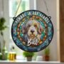 Old English Sheepdog Memorial Suncatcher, thumbnail 5 of 6