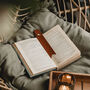 Leather Bookmark With Gift Box One Colour, thumbnail 3 of 6