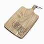 Personalised Dandie Dinmont Terrier Engraved Acacia Serving Board, thumbnail 2 of 2