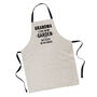 Personalised Linen Gardening Apron, thumbnail 3 of 5