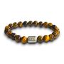 Men's Everton Fc Football Fan Tiger's Eye Bracelet, thumbnail 1 of 6