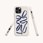 Blue Bow Ribbon Eco Phone Case, thumbnail 1 of 8