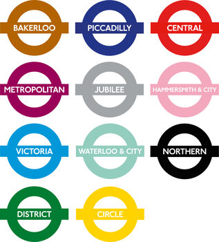 Official London Tube Stop Landmark Ceramic Coaster, 2 of 4