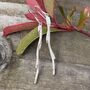 Silver Willow Earrings, thumbnail 2 of 6