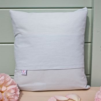 Handmade Nursery Personalised Letter Cushion Soft Wool, 6 of 12