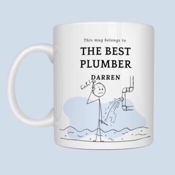 Personalised The Best Builders Mug, 4 of 6
